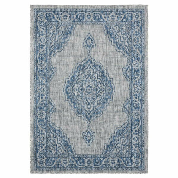 United Weavers Of America 5 ft. 3 in. x 7 ft. 6 in. Augusta Sant Andrea Blue Rectangle Area Rug 3900 10260 69